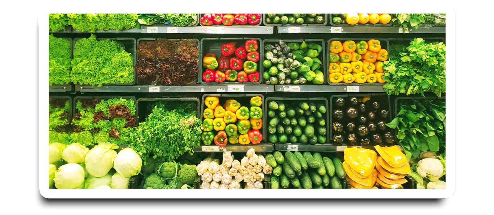 صیفی جات و سبزیجات در هایپر مارکت های امریکا